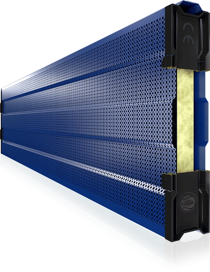 Acoustic Barrier PNB Blue