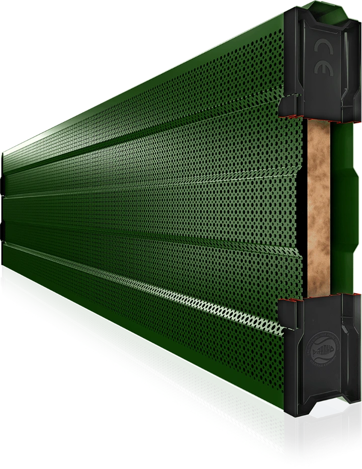 Acoustic Barrier PNB Green